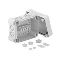 OBO Bettermann X06 T LGR with terminal block 150x116 light green cable junction box, 2005202