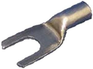Intercable 180302 ICNI14G pure nickel 0.5-1qmm M4 fork-shaped tubular cable lug