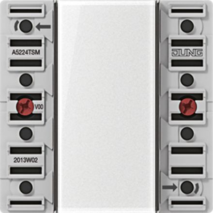 JUNG A5224TSM KNX pushbutton sensor F50 series A | 2-fold