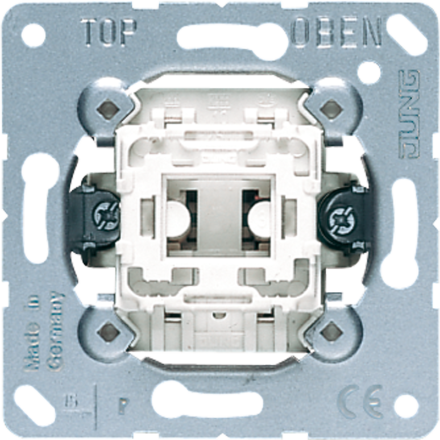 Jung 507U rocker switch, 10 AX 250 V ~, cross