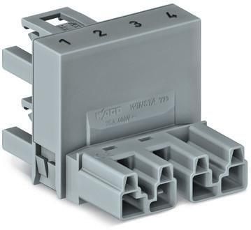 Wago 770-1683 h-DISTRIBUTOR 4-PIN CODE B PINK 2VK