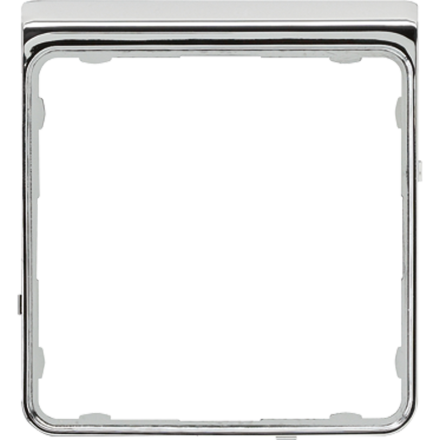 Jung CDP82GCR application segment, CD PLUS, bright chrome (galvanized)