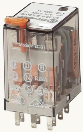 Finder 55.33.8.120.0010 Miniature industrial plug-in relay