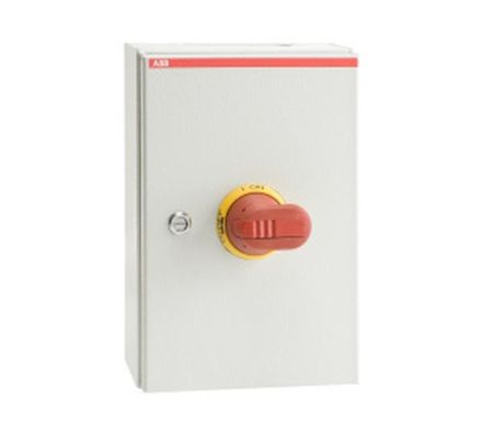 ABB Stotz-Kontakt OTL90A4B, safety switch 4-pole 45 kW 400V with red-yellow handle, 1SCA022555R7910