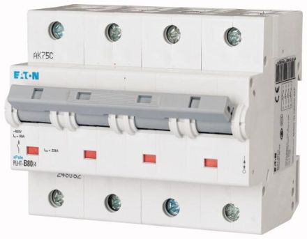 Eaton PLHT-C80/4 circuit breaker, 80A, 4p, C-Char , 248091