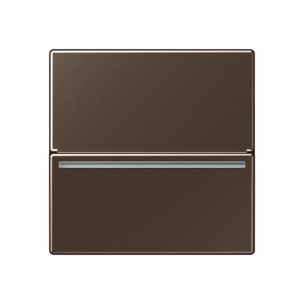 Jung ACARDRFIDMO hotel card switch RFID, without symbols, series A, mocha