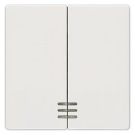 Siemens 5TG6204 series rocker 2-way with window titanium white