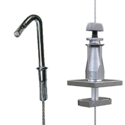 GRIPPLE UGR21TH UniGrip No. 2 with TPZ hook 0-55kg 1m rope suspension