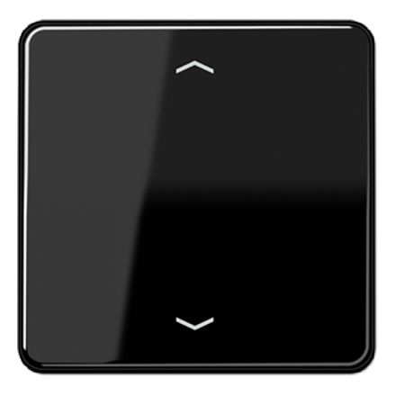 JUNG CD101PSW KNX rocker switch with arrow symbols F10 CD series | 1-way | black