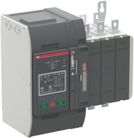 ABB Stotz-Kontakt OXB100U3X2QT, automatic changeover switch TruONE 3-pole 100A Level 2 control unit, 1SCA153386R1001