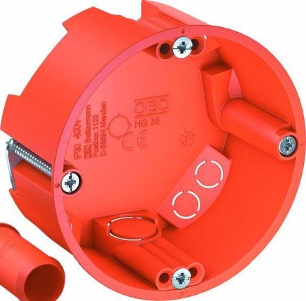OBO Bettermann 2003800 HG 35 flat design orange device box