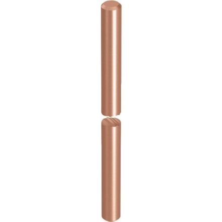 Pröpster 100 750 earth entry St/tZn D:16mm L:0.75m Z500 air termination rod