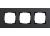Gira 0213226 3-way cover frame Gira Esprit Lin.Mplx.Anthracite