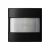 JUNG BTA17181SWM motion detector JUNG HOME Series A | 1.10 m | graphite black matt