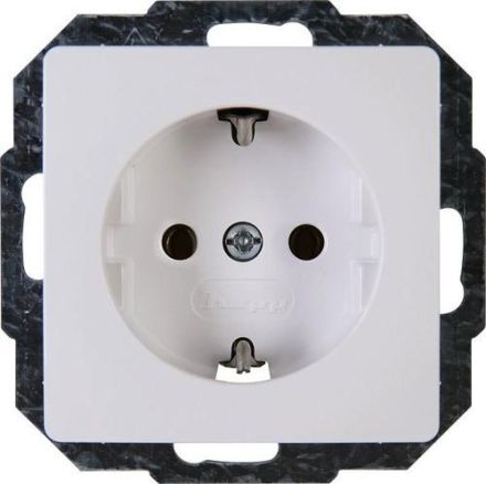 Kopp 923502087 PARIS 1-way arctic white SCHUKO socket