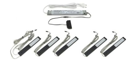 L&S BRIGHT-5.20 Bright II set of 5 black-matt, Black