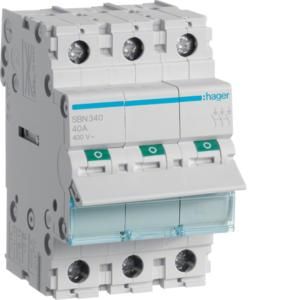 Hager SBN340 switch 3-pole 40A