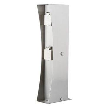 LEDINO 11790000009015 Connect D2 socket post 2-pack stainless steelOutdoor