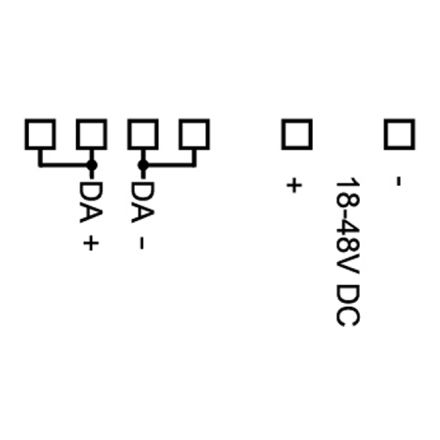 LUNATONE 24033444-24VDO DALI power supply UP | 100 mA, 24 V DC