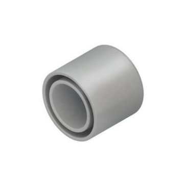Fintech IEE 40 for pipe 40mm light grey end cap