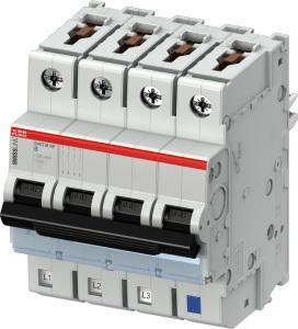 ABB Stotz-Kontakt S403M-B6NP, miniature circuit breaker B, 6A, NP, 10kA, 4P, plug-in protected neutral conductor, 2CCS573103R8065