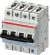 ABB Stotz-Kontakt S403M-B6NP, miniature circuit breaker B, 6A, NP, 10kA, 4P, plug-in protected neutral conductor, 2CCS573103R8065