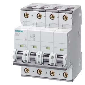 Siemens 5SY8613-7 miniature circuit breaker 25kA EN60947-2, 3P+N C13