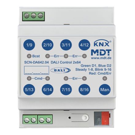 MDT SCN-DA642.04 KNX DALI gateway | 2-fold, standard