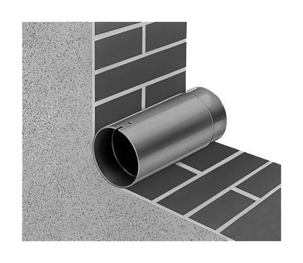 Helios 6354 TWH 150 telescopic wall sleeve