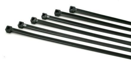 Etherma BIND-02 cable ties L140mm black plastic UV rod