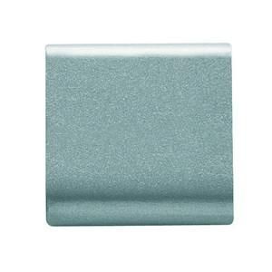 Gewiss GW14541 interchangeable 22x22 standard titanium button