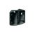 EsyLux EM10025532 Corner base for motion detector MD corner base black