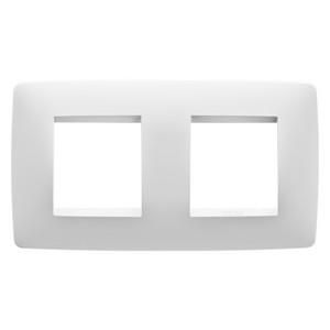 Gewiss GW16123TB ONE Inter 2+2M H Milk White Cover Frame