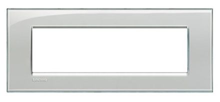 Bticino LNA4807KG Light frame ICE GREY 7-mod , (grey)