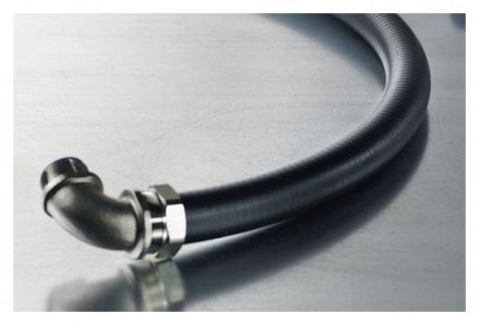 HellermannTyton 166-31912 LTS20-GS/PVC-BK-10M HelaGuard metal conduit