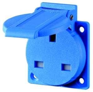 Mennekes 10718 13A 2-pole +E 230V IP44 panel socket SCHUKO