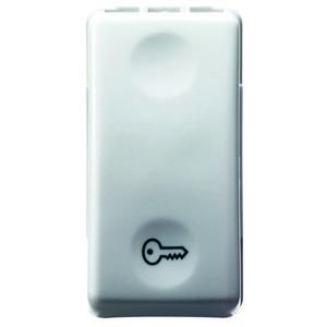 Gewiss GW20511 1 switch with door symbol 1M 1P 10A white button