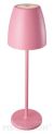 Megaman 2W 2700K 200lm IP54 Pastel Pink LED Battery Table Lamp LB21