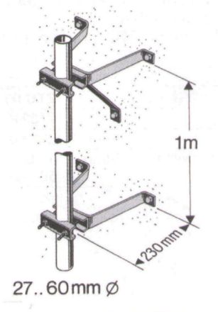 Kathrein ZTH01 mast holder set