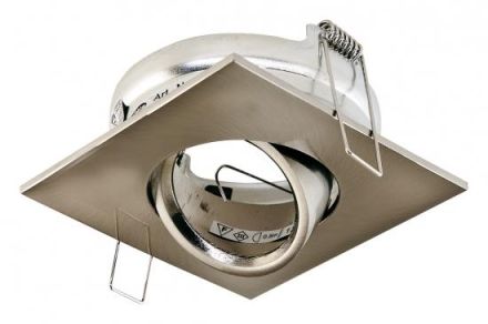 EVN 549013 cardanic DB/SB 50W 12V IP20 chrome sat. recessed ceiling spotlight