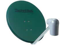 TechniSat Satman 850 green + Uni-Halt.