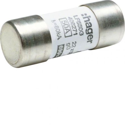 Hager LF550G fuse 22x58mm gG 50A