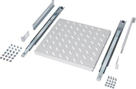 Schäfer IT-Systems 6758550 19 inch full extension 1HE 500 R9005 packed shelf