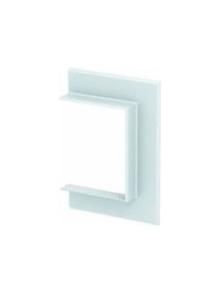 OBO Bettermann G-KWAO90110 178x25x124 pure white wall end panel open, 6274910