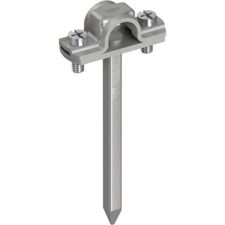 Pröpster 1195 St/tZn D:16mm with fixed pin L:100mm rod holder