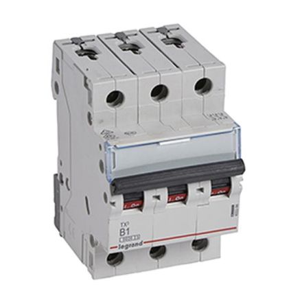 Legrand 403394 Circuit breaker TX3 B1A 3P 6KA 3M