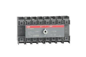 ABB Stotz-Kontakt OT100F4C, load changeover switch 4-pole 100A without handle and shaft I-0-II, 1SCA105019R1001