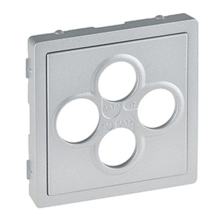 Legrand 754812 cover Valena Life TV-R-SAT AL , (aluminium)