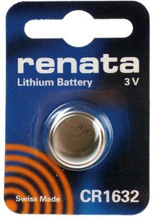 Hückmann 126218 Renata CR1632 blister pack lithium button cell
