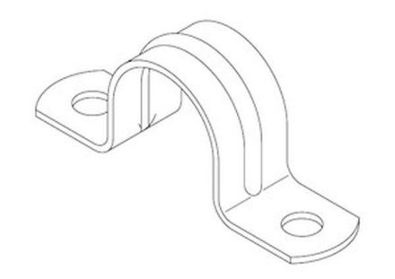 Pollmann 1150344 BS-M 63-2 two-lobed fastening clamp